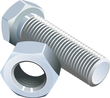 Screw and Bolt Illustration